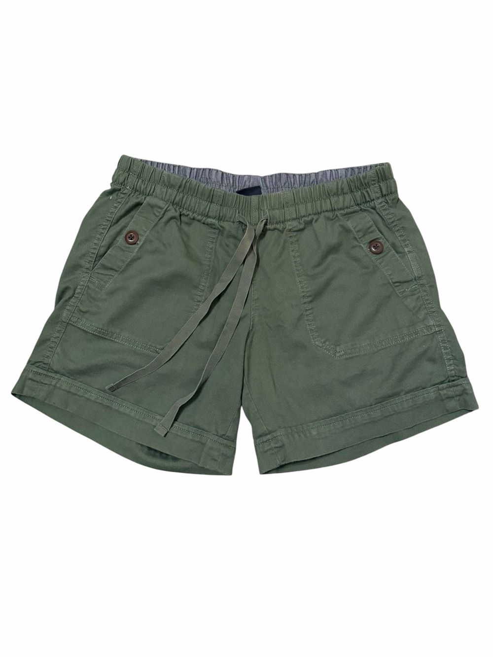 THE NORTH FACE Army Green Hiking Shorts with Drawstring